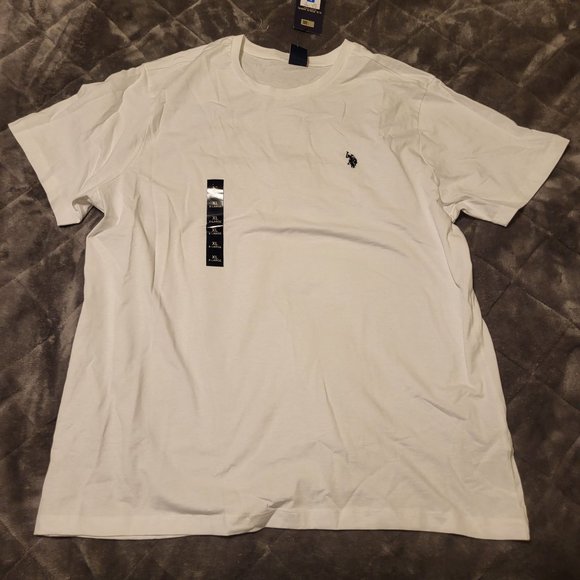 U.S. Polo Assn. Other - U.S. POLO ASSN. Men's Solid T-shirt, White, XL